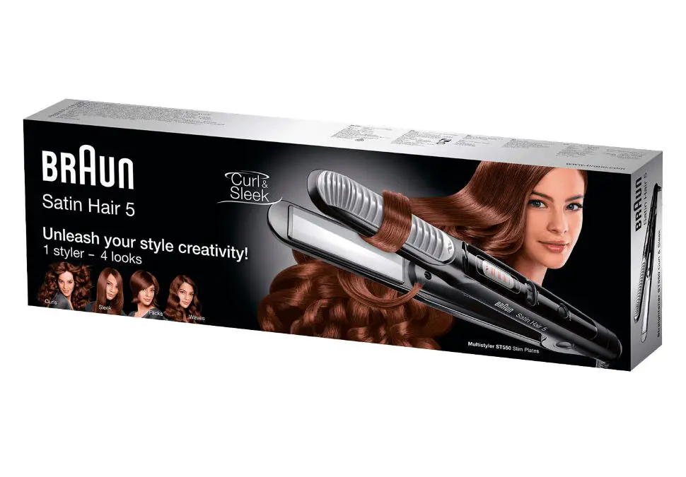 Braun ST550 | Hair Styler Ceramic 38W 3 Modes