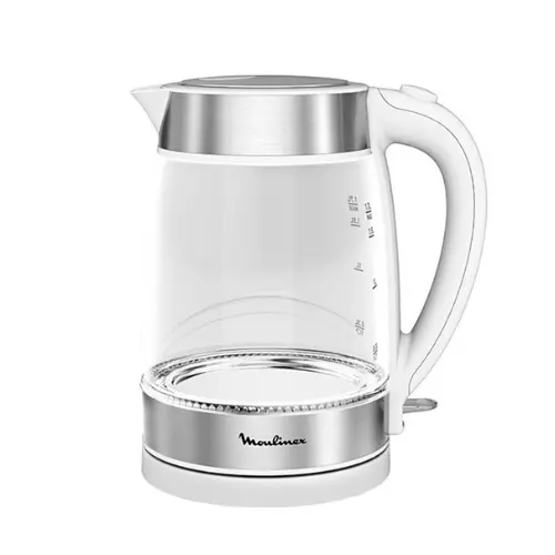 Moulinex BY600130 | Electric Kettle 2200W Stainless Steel Glass 1.7L