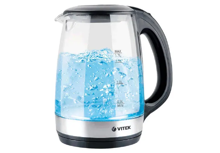 VITEK VT-7029 | Electric Kettle Glass 2200W 1.7L