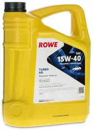 ROWE HIGHTEC TURBO HD SAE 15W-40 Motor ýagy