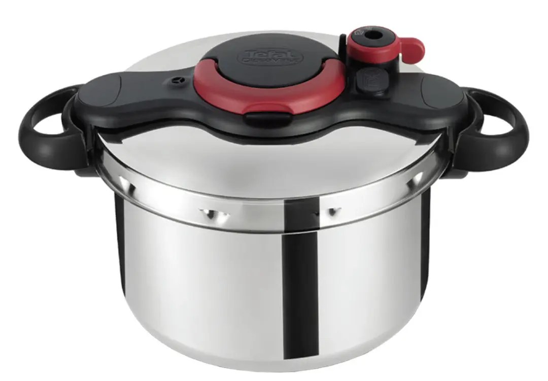Tefal Clipsominut P4624966 | Basyşly gazan 9L poslamaýan polat