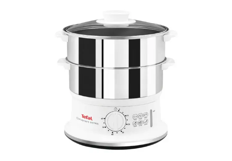 Tefal VC145140 | Пароварка 6 л Двойная чаша 900 Вт