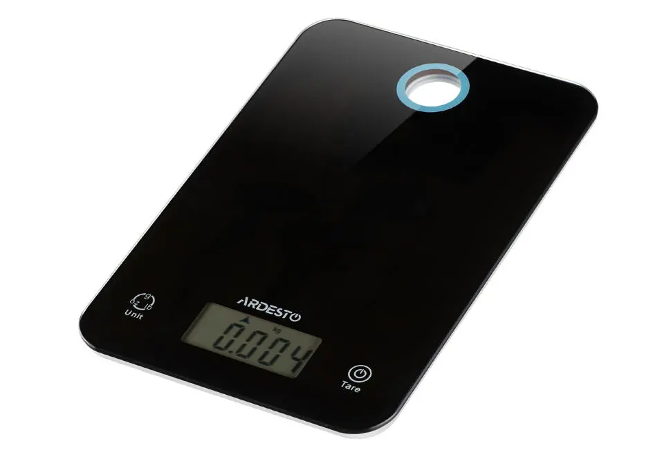 Ardesto SCK-839B | Кухонные весы 1г–3000г Черные