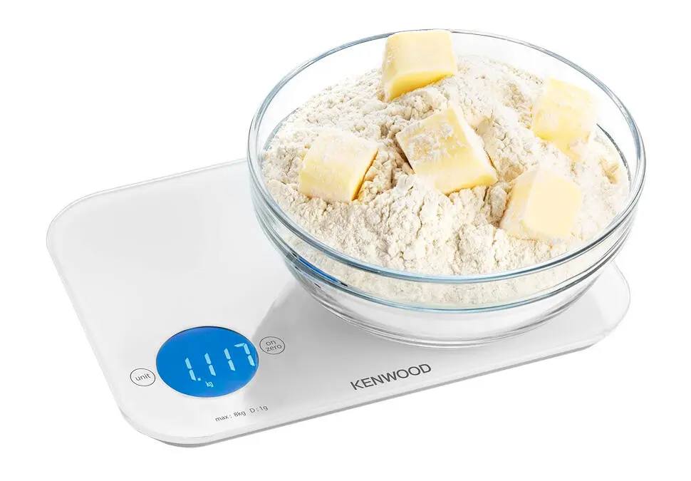 Kenwood KSKWEP50.000WH | Aşhana terezisi 6 rejesi sensor 1g-8kg ak