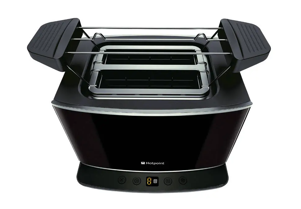 Hotpoint TT22EAB0UK | Toaster 900W 2-Slot 8 Program Black