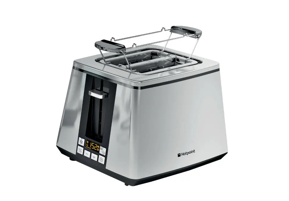 Hotpoint TT22EUP0UK | Toaster 900W 2-Slot 8-Program Silver
