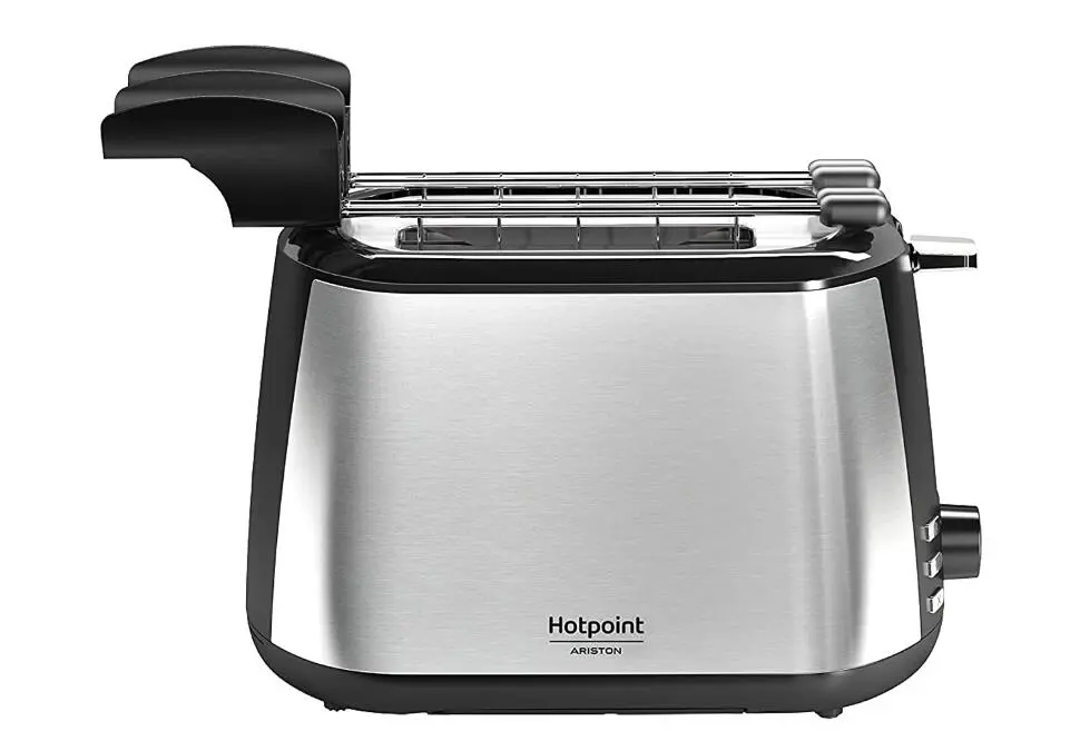Hotpoint TT22MDXB0LUK | Toaster 2-Slot 850W 8 Programs Silver