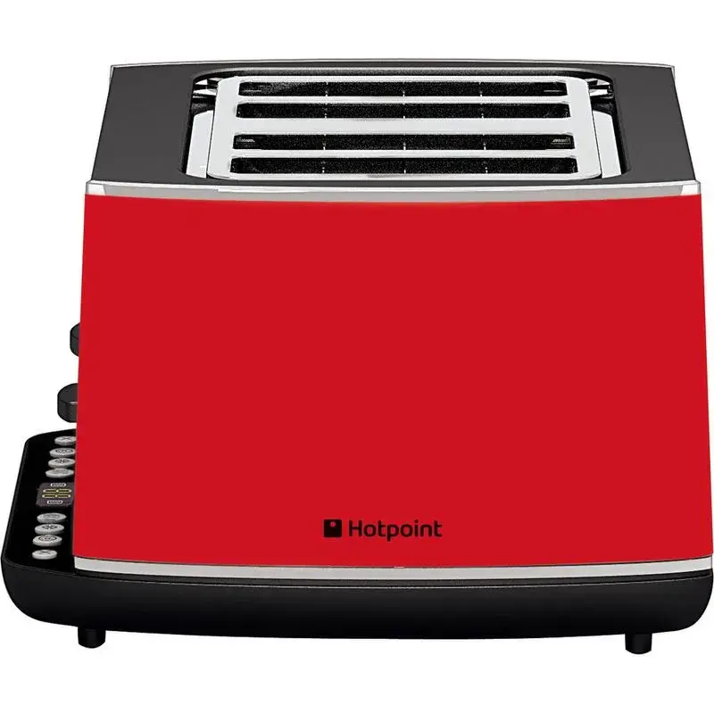 Hotpoint TT44EAC0UK | Toaster 1000W 8-Program Red