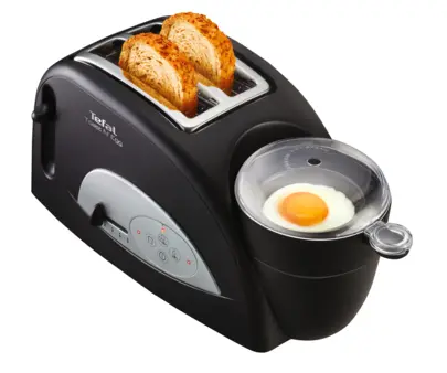 Tefal TT552842 | Tost Enjamy 1200W 2 Bölümli 2-in-1 Gara