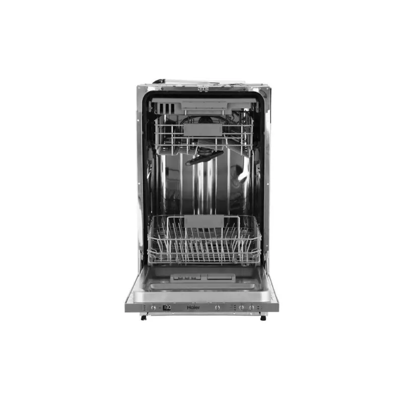 Haier DW10-198BT3RU | Встраиваемая посудомоечная машина 10 комплектов серебристая
