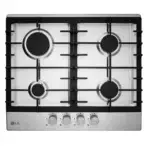 LG HOBLHU641DAG2.CBK3CIS | Встраиваемая газовая панель 4 конфорки серебро