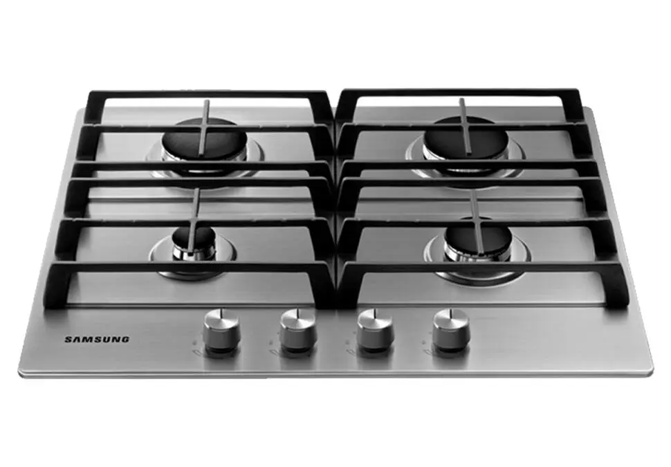 Samsung HOBSAMNA3000HS | Встраиваемая газовая плита 4 конфорки серебро