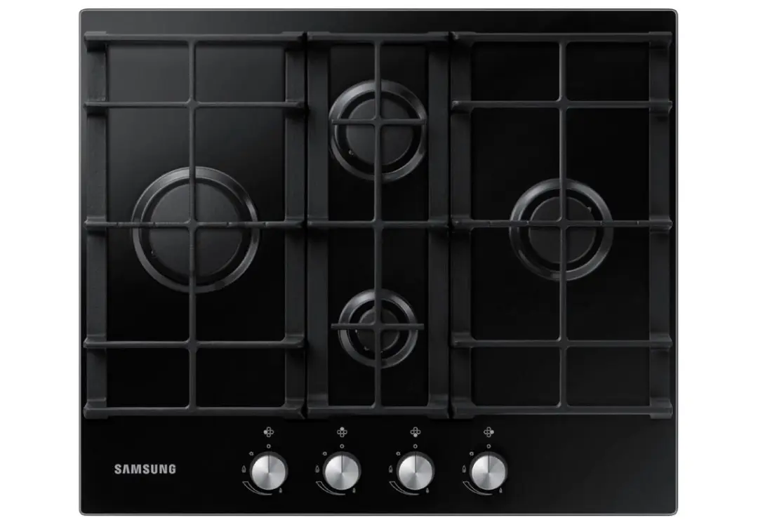 Samsung HOBSAMNA3000HB | Gaz paneli 4 ojakly göçme gara aýna 600mm