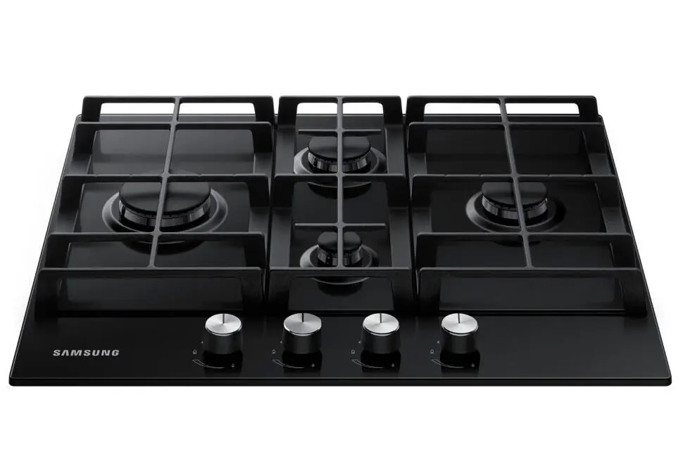 Samsung HOBSAMNA3000HB | Gaz paneli 4 ojakly göçme gara aýna 600mm