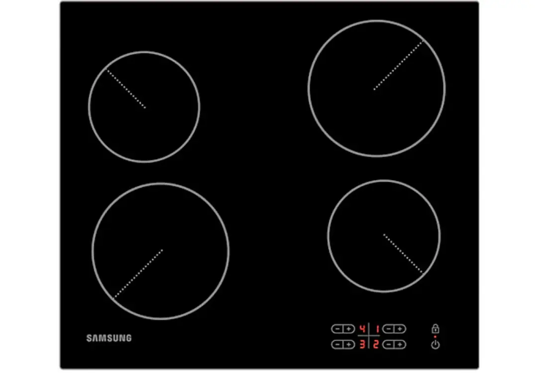 Samsung NZ64T3506AK/WT | Электрическая варочная панель 6000 Вт 4 конфорки сенсор