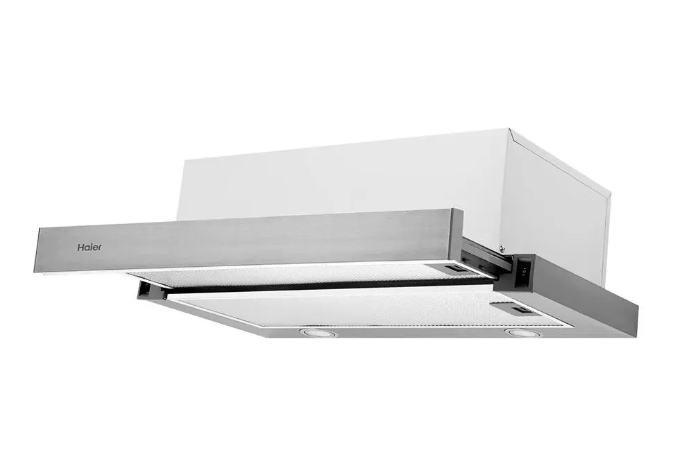 Haier HOODHAIHVXW671X | Кухонная вытяжка 590 м³/ч, 2 вентилятора