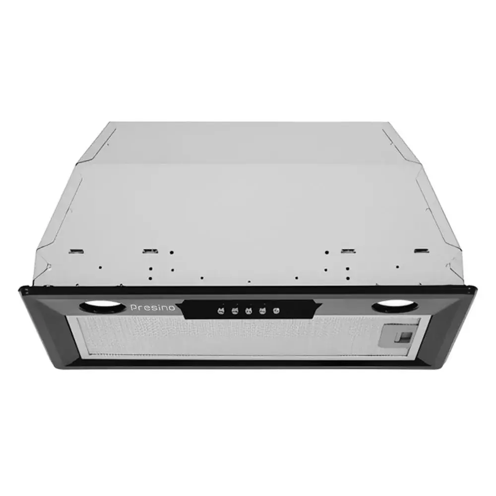 PRESINO HOODPRE0152B | Aşhana tüsse çykaryjy 600 m³/sag 2 ýelpejik gara 600 mm