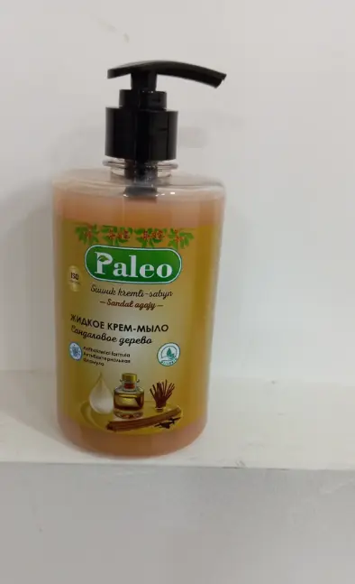 Paleo | Suwuk krem-sabyn Sandal agajy 500ml uly gaplama 15 sany