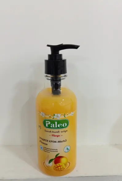 Paleo | Liquid Cream Soap Mango 350 ml Bulk Box 20 pcs
