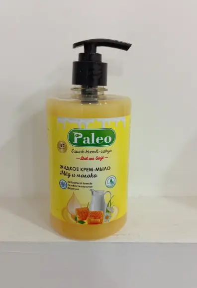Paleo | Liquid Cream Soap Honey & Milk 1L Box (12 pcs)