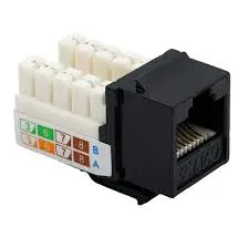 UTP 48417100EBQW | Cat 6 Keystone modul ýokary tizlikli ulgam üçin