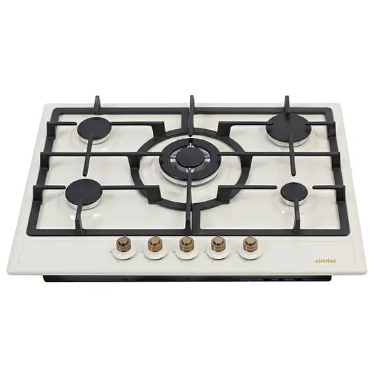 Simfer 7501SA | Built-in Gas Hob Stainless Steel