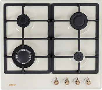 Simfer 41PSA | Built-in Gas Stove Integrated, Free Ashgabat Delivery