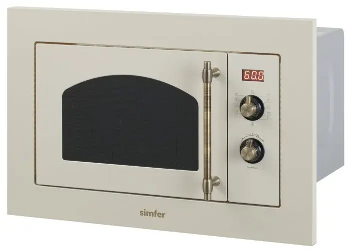 Simfer 2380inox | Built-In Microwave Stainless Steel