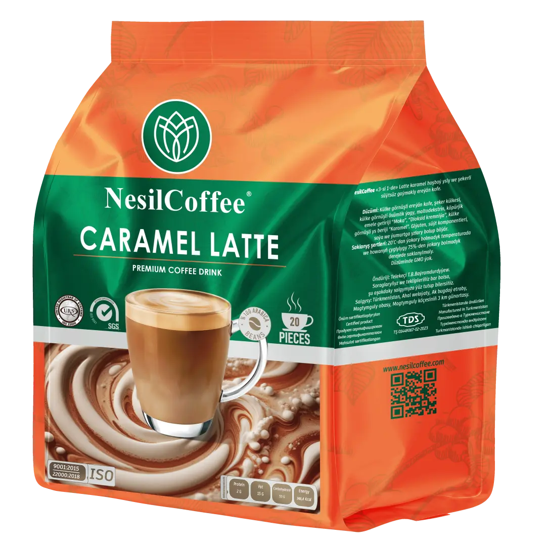 NesilCoffee | Karamel Latte Premium kofe içgisi 400 g