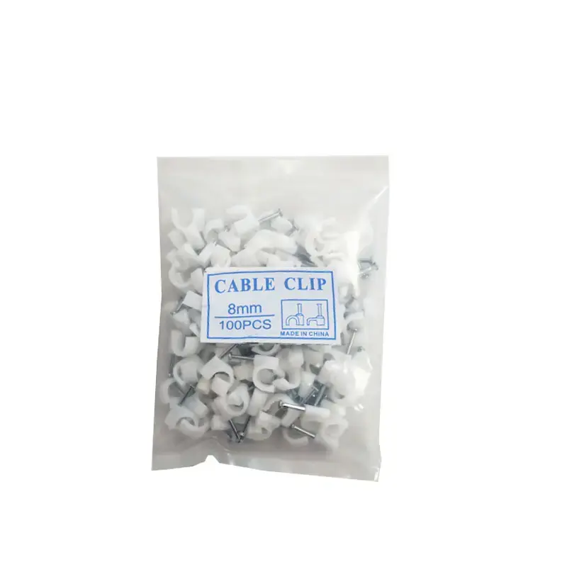153.09.Z99.K01.KLIPS-022 | Cable Clips 8 mm Bulk Pack 100 pcs