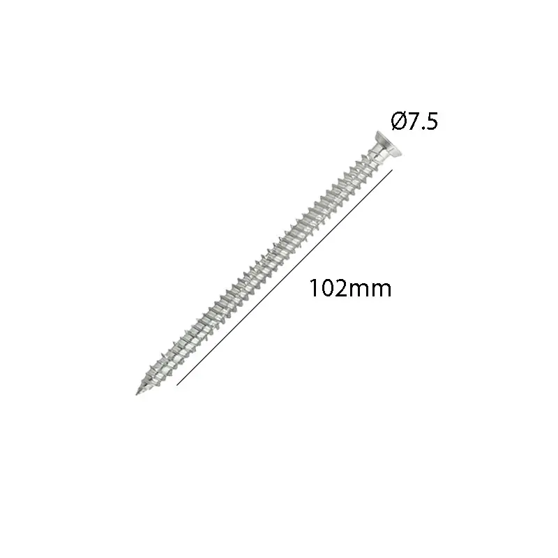 SHURUP MONTAZ 153.09.D1.C1.HTY.042 | Mounting Screw 7.5x102mm Steel