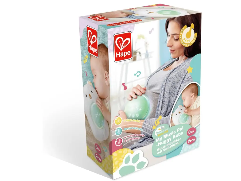 Malysham 6943478037397 | Musical Bear Toy for Toddlers Sensory Play