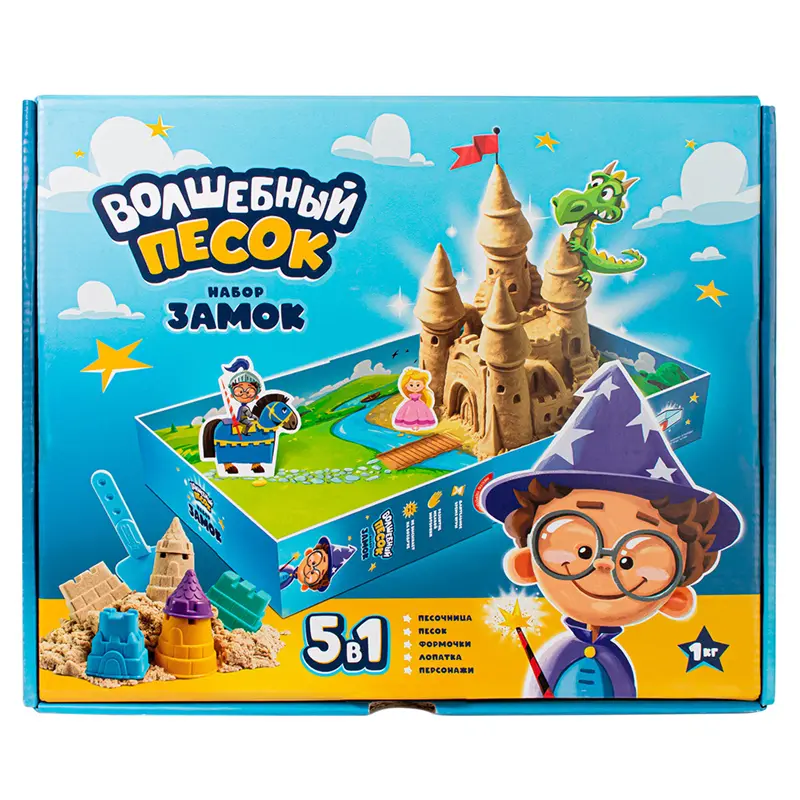 Volshebny Pesok 4610092603872 | Gum oýunjak toplumy 1 kg Gala