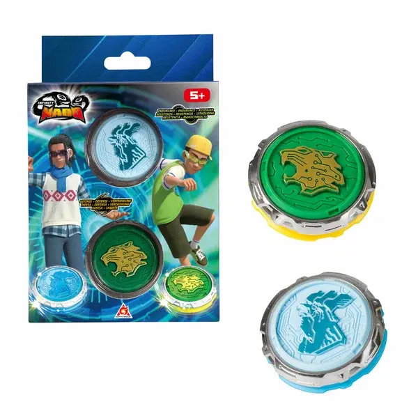 Infinity NADO 6911400425147 | Spinning Tops Dual Pack Gold Warrior Phoenix & Leopard