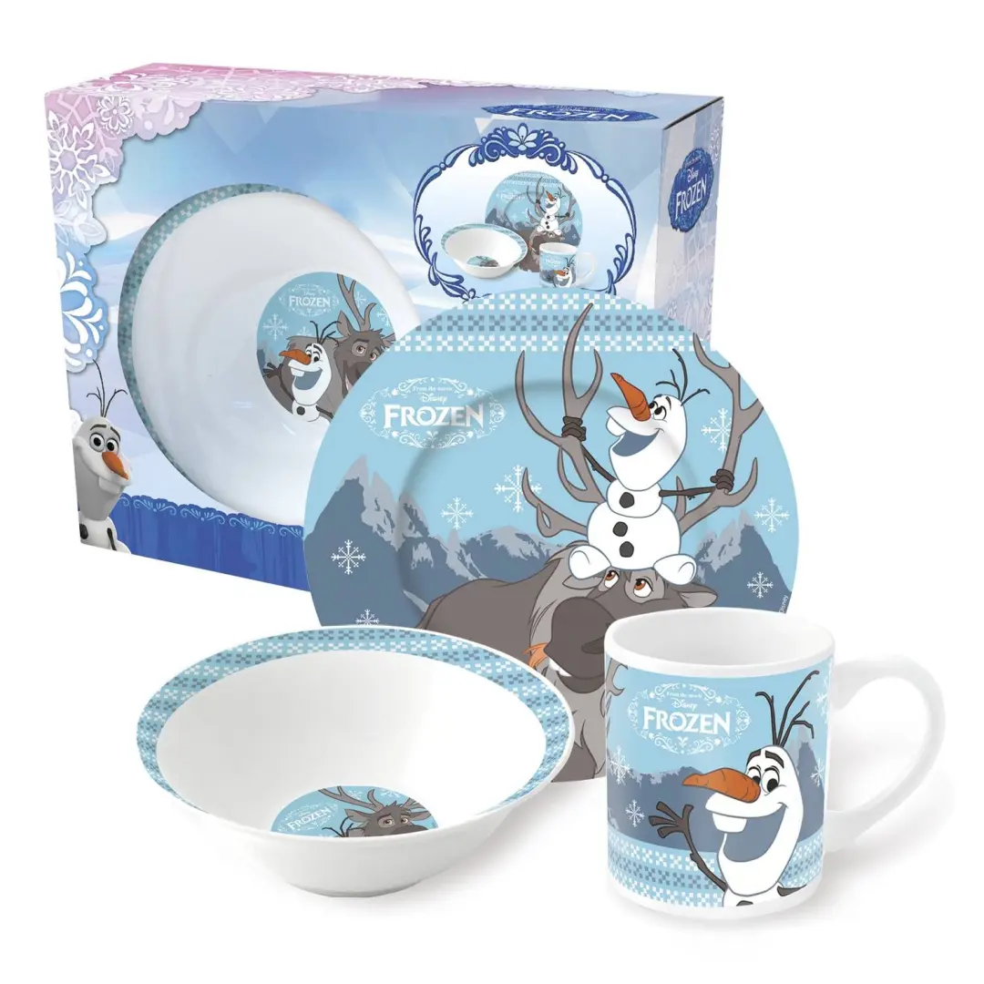 Frozen 8412497787661 | Keramik Gap-Gaj Toplumy 3 bölek Sowgat Olaf & Sven