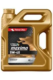 Petrol Ofisi Maxima 5W-40 | Motor ýagy 4L sintetiki