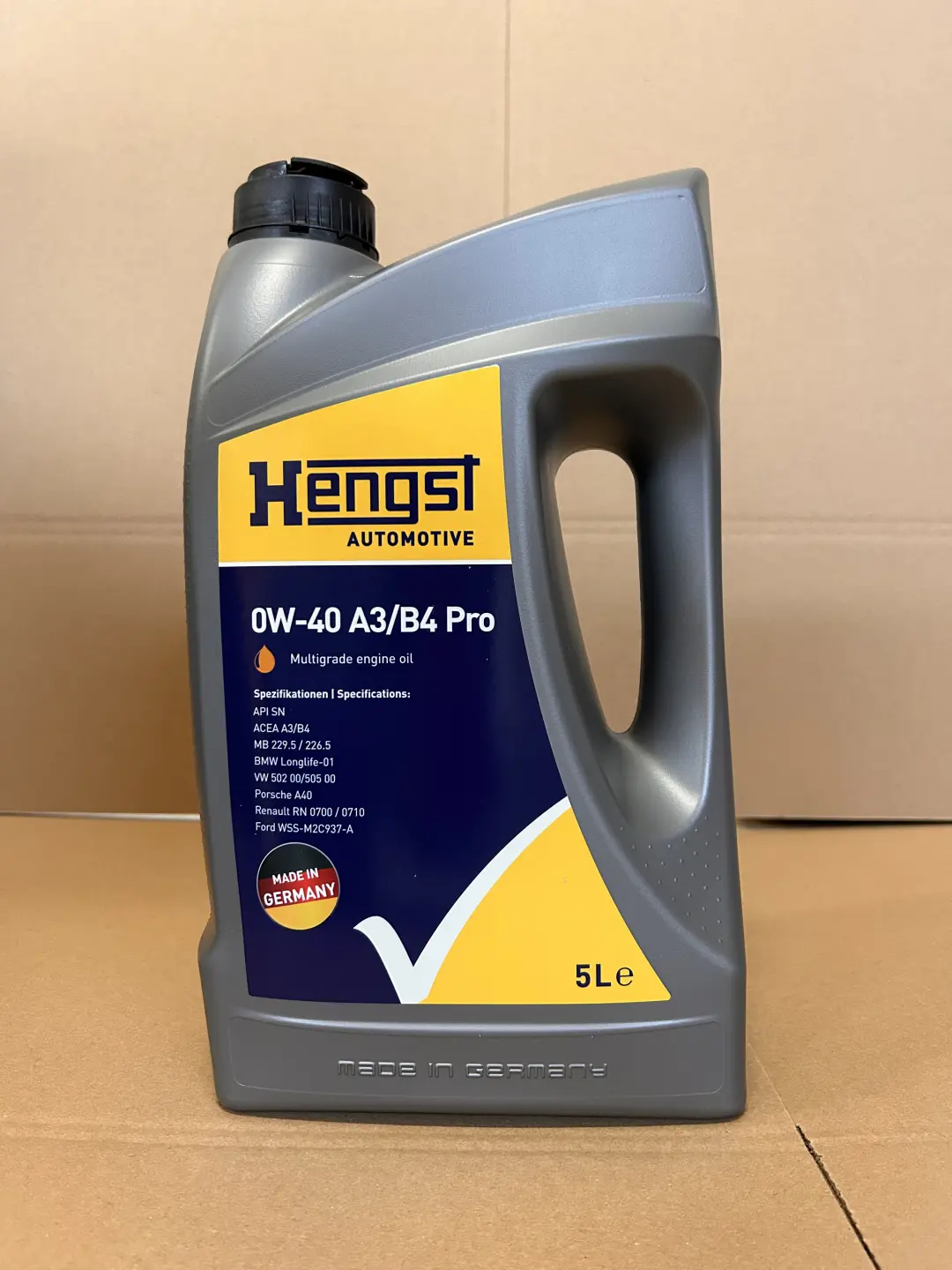 HENGST OIL 808800000 | Motor ýagy 0W-40 A3/B4 5L