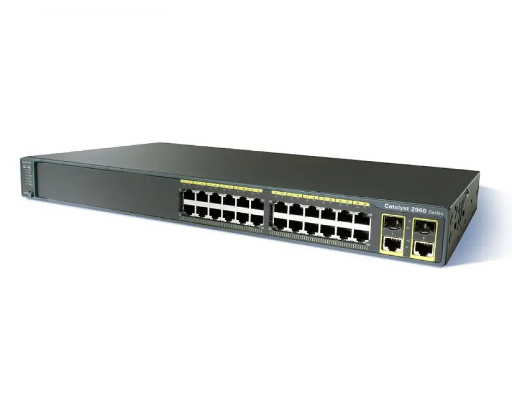 Cisco WS-C2960G-24TC-L | 24-portly Gigabit tor kommutatory