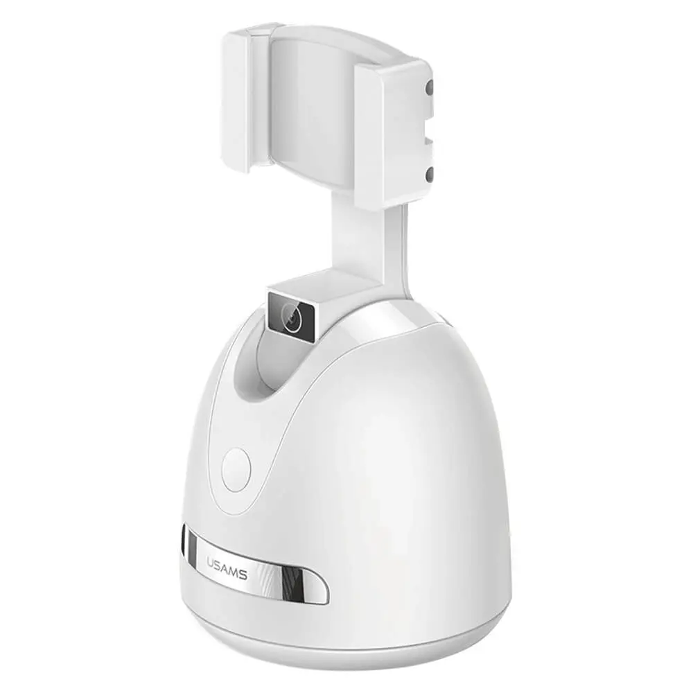 Usams US-ZB239 | Smart Face Tracking Phone Holder 360° Auto-Tracking White