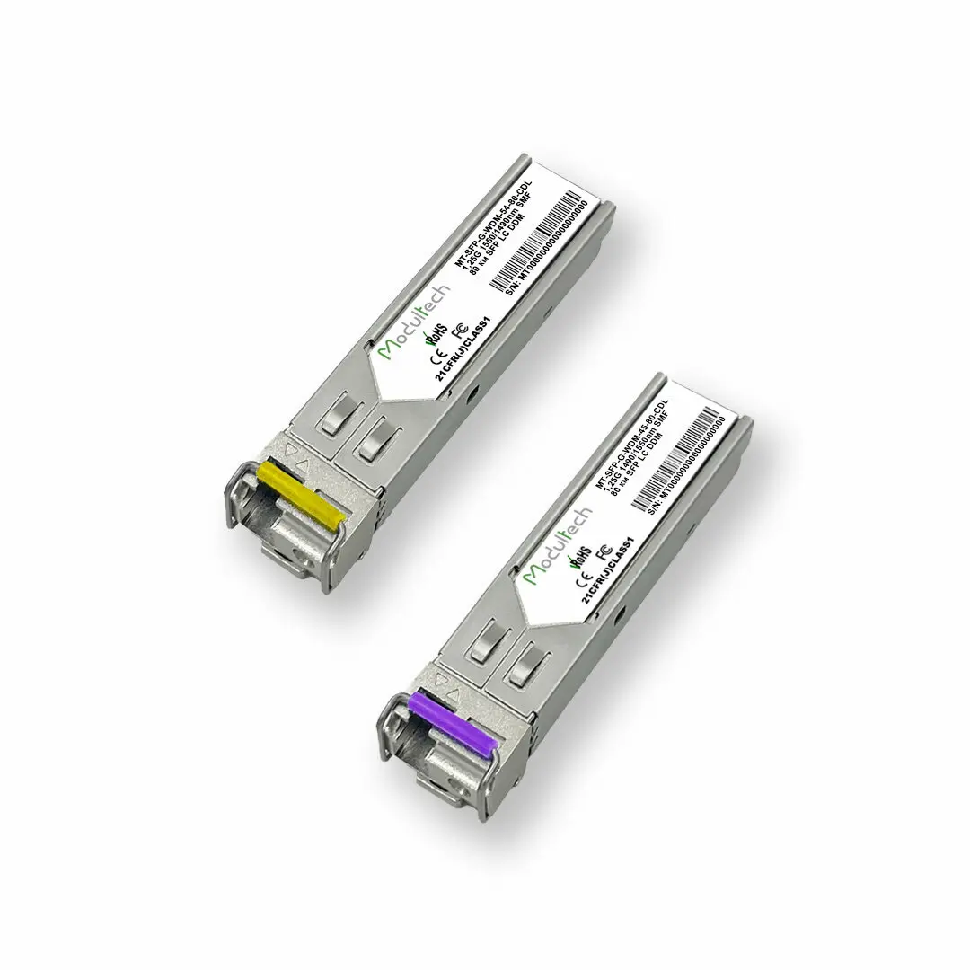 SFP | SFP Optical Transceiver 1.25G 1490nm/1550nm 80KM LC DDM
