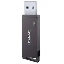 Usams US-ZB197 | USB 3.0 Fleşka 128GB Aýlanýan Demir-Göreji