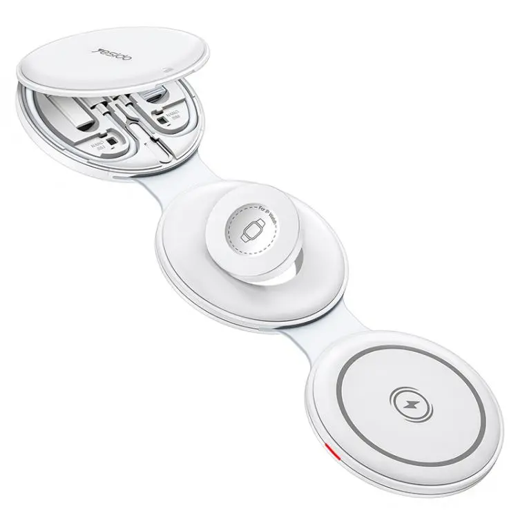 Yesido DS29 | 5 in 1 bukulýan simsiz zarýadka köp enjam üçin Qi tiz zarýad