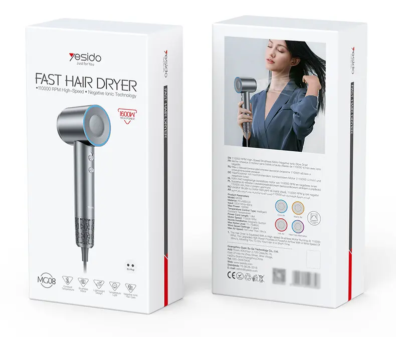 Yesido MG08 | Fast Hair Dryer Professional Power