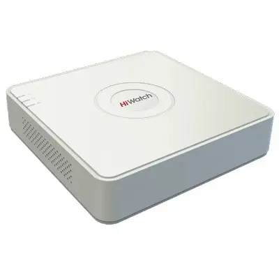 Hikvision/Hiwatch DS-H104GA(B) | HDTVI DVR 4-kanal 1080P Lite Mini 1U