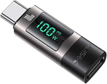 Yesido GS24 | USB-C to USB-C OTG Adapter 100W with Display