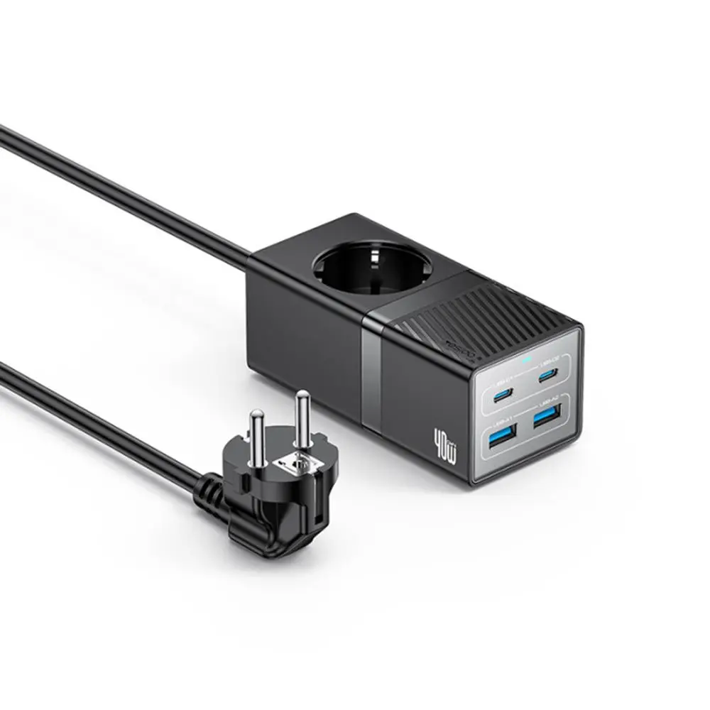 Yesido MC35 | Сетевой фильтр 40Вт Быстрая зарядка Много розеток