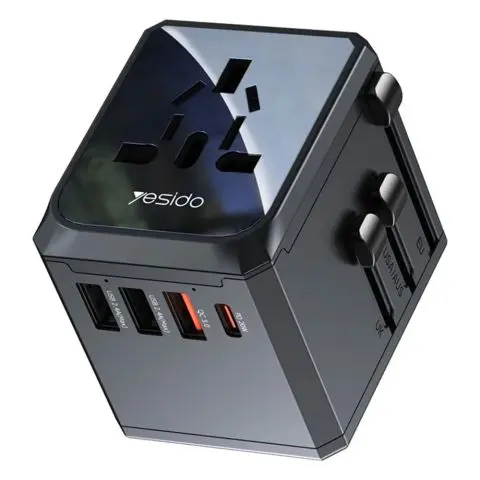 Yesido MC24 | Uniwersal Zarýadka Adapteri 4 USB Port