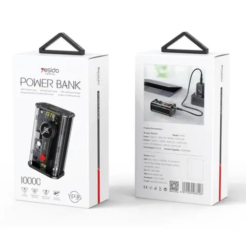 Yesido YP35 | Power Bank 10000mAh Fast Dual USB Output