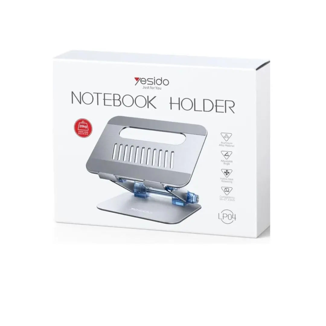 Yesido LP04 | Подставка для ноутбука алюминиевая эргономичная регулируемая