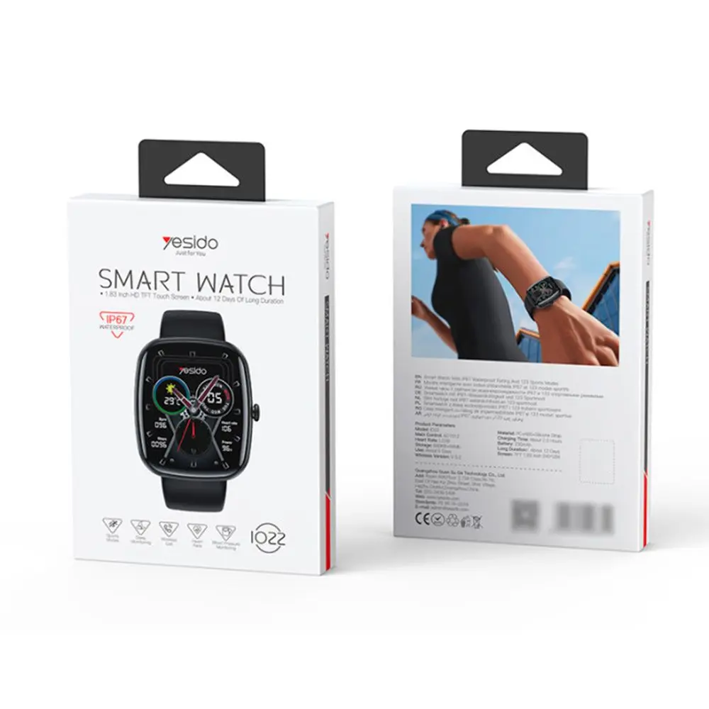 Yesido IO22 | Smart Watch Multiplatform Health Tracking